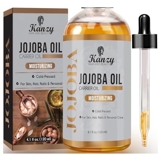 Kanzy Jojobaöl Bio Kaltgepresst 100% Rein Gold 120ml für Haut Haare Nägel Gesichtsöl Körperöl Vegan Hexanfreies Jojoba öl Anti-Aging Anti-Falten Natürlich Intensivpflege Feuchtigkeitspflege