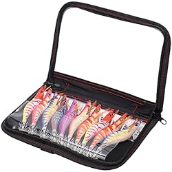 Señuelo Gamba Magbite 10 Uds señuelos de Pesca anzuelos de Calamar anzuelos de Pesca Duro señuelo de camarón Falso gambas Resplandor Cebo Sepia Anzuelo con Bolsa