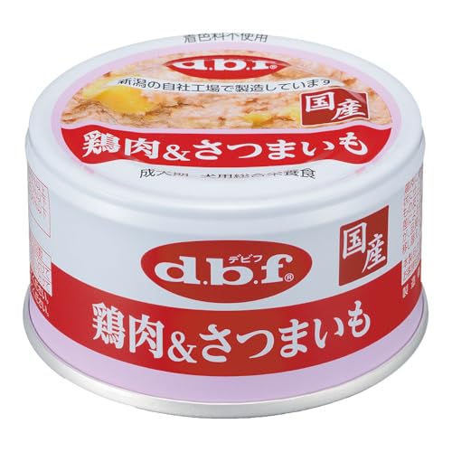 デビフ 鶏肉&さつまいも 85g×24缶 犬用 ウェットフード 国産 無添加 総合栄養食