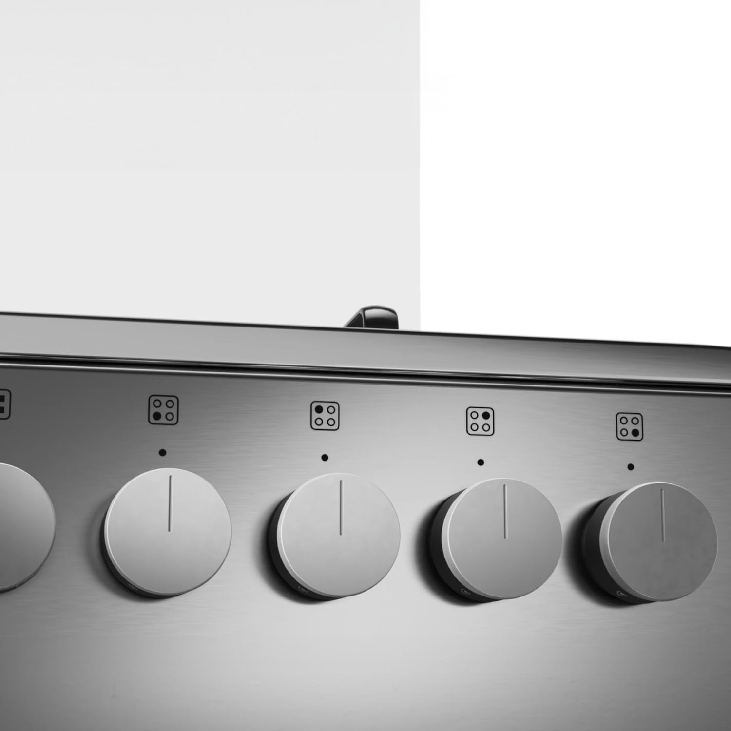Wintem Cucina a Gas con 4 Fuochi e Forno Elettrico 1900W Integrato in Acciaio 57x57x88cm - Ideale per Cucinare in Modo Rapido e Veloce in Ambienti Piccoli o all'Esterno - Comode Lastre Coprifuochi