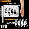 FINGERINSPIRE Musical Notes Stencil 21x29.7cm Reusable Music Score