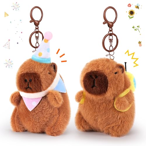 Achwishap 2PCS Capybara Plush ...