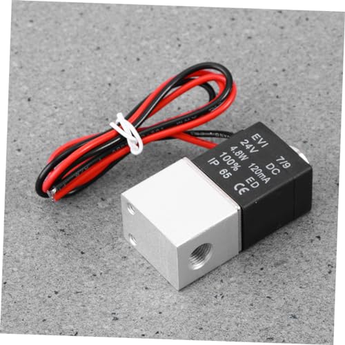 Válvula solenoide 24V DC de 2 posiciones para sistemas neumáticos de gas 5