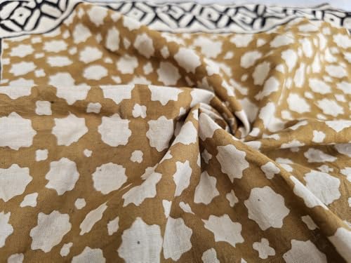 Yellow And black 100% Cotton Bandanas, Bohemian Style Cotton Neck Scarf, Boho Soft Cotton Neck Scarf Boho Soft Cotton Bandana2