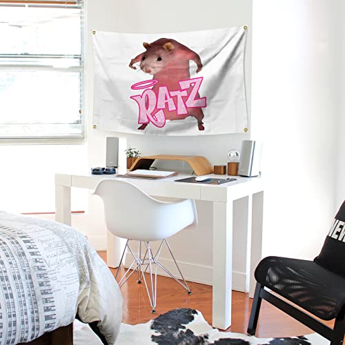 Aofdlat 0012 Ratzs Pink Mouse Funny Flags 3 * 5 Feet thumb #6