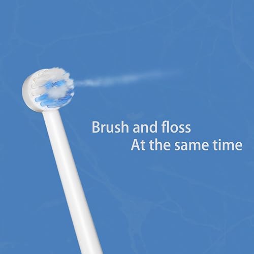 Miniatura 2 de Puntas de repuesto para cabezales de repuesto Waterpik Aquarius Water Flosser Waterpik para cepillos de dientes (6 puntas de cabezal de cepillo)