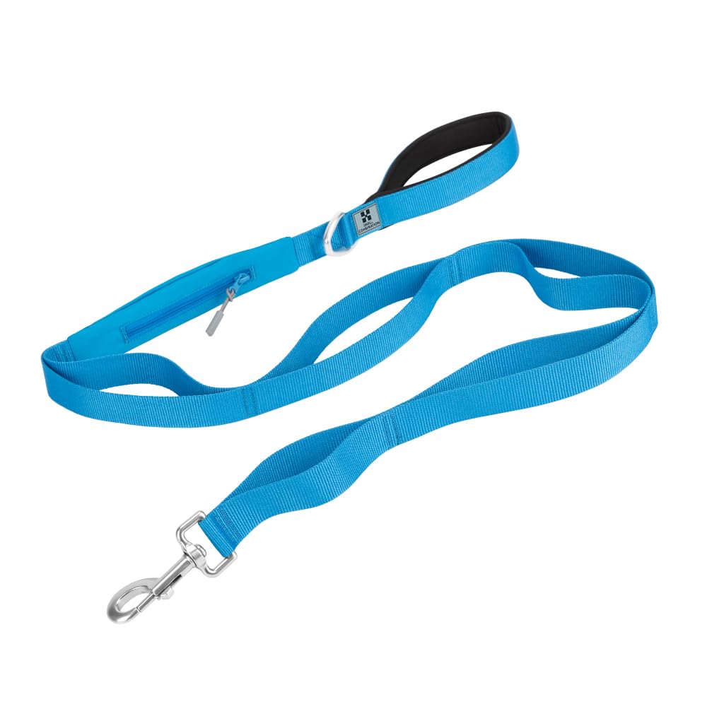 SMALL COMBINATION Dog Leash,with Metal Clip (Blue, S)