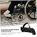 FRCOLOR 4pcs Wheelchair Accessory Footrest Fixator Mount Foot Plate Rack Electric Foot Holder for Wheelchair Pa Material