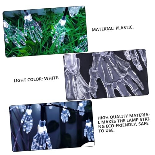 Luces solares decorativas para exterior POPETPOP 5 m 20 LED miniatura 3