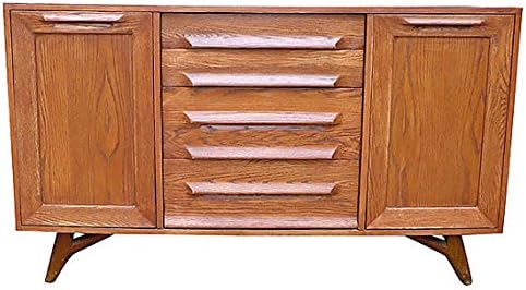 Circa60 Sculpted Mid Century Modern Credenza