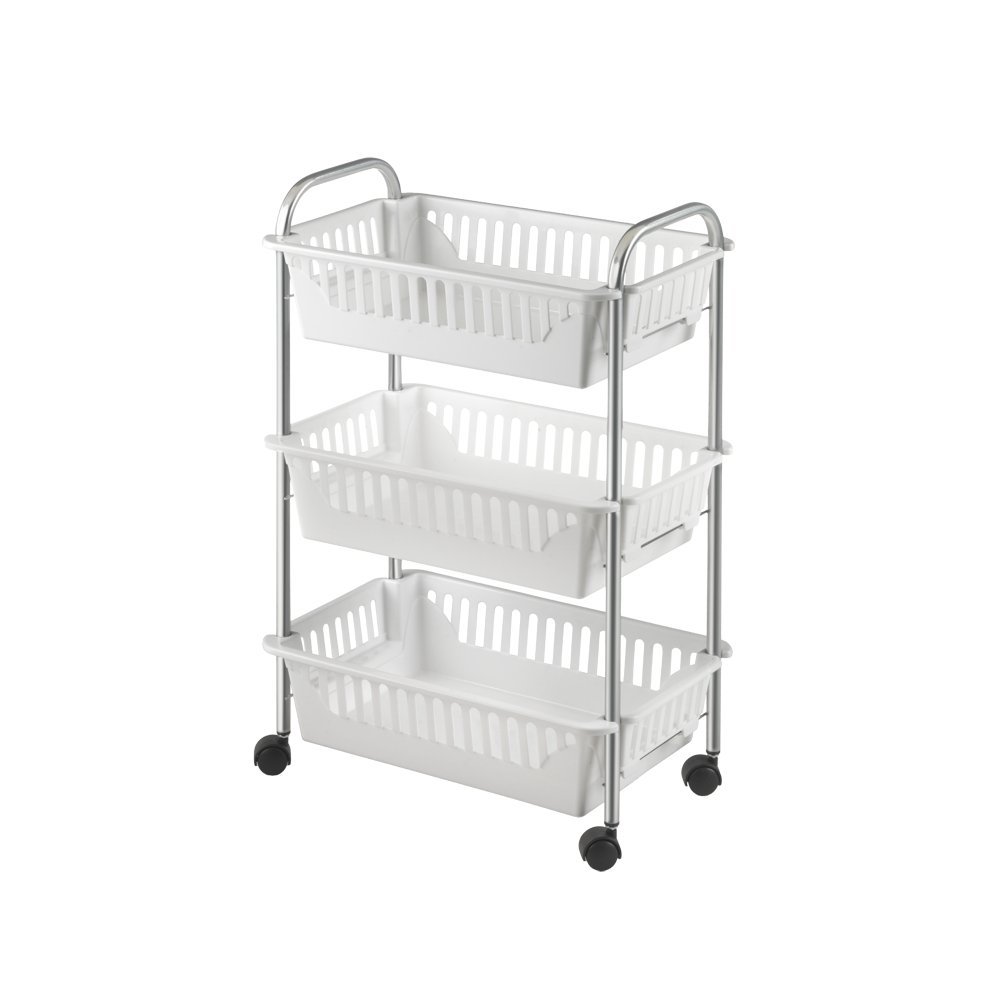 metaltex-oslo-desserte-3-tages-en-m-tal-et-plastique-blanc-dimensions-41-x-26-x- image 2