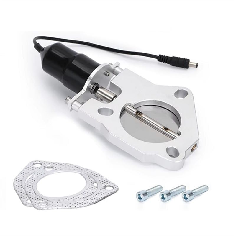 Recambios para automóviles 2,5" tubo en Y de acero inoxidable eléctrico Catback Control corte electrónico para coche(Silver 3.0inch)