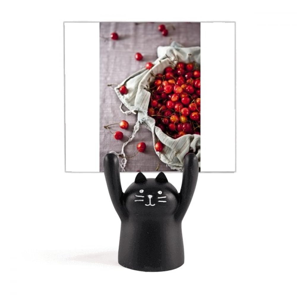 Porte-mémo chat noir idée cadeau originale pour collègue et ami - 4
