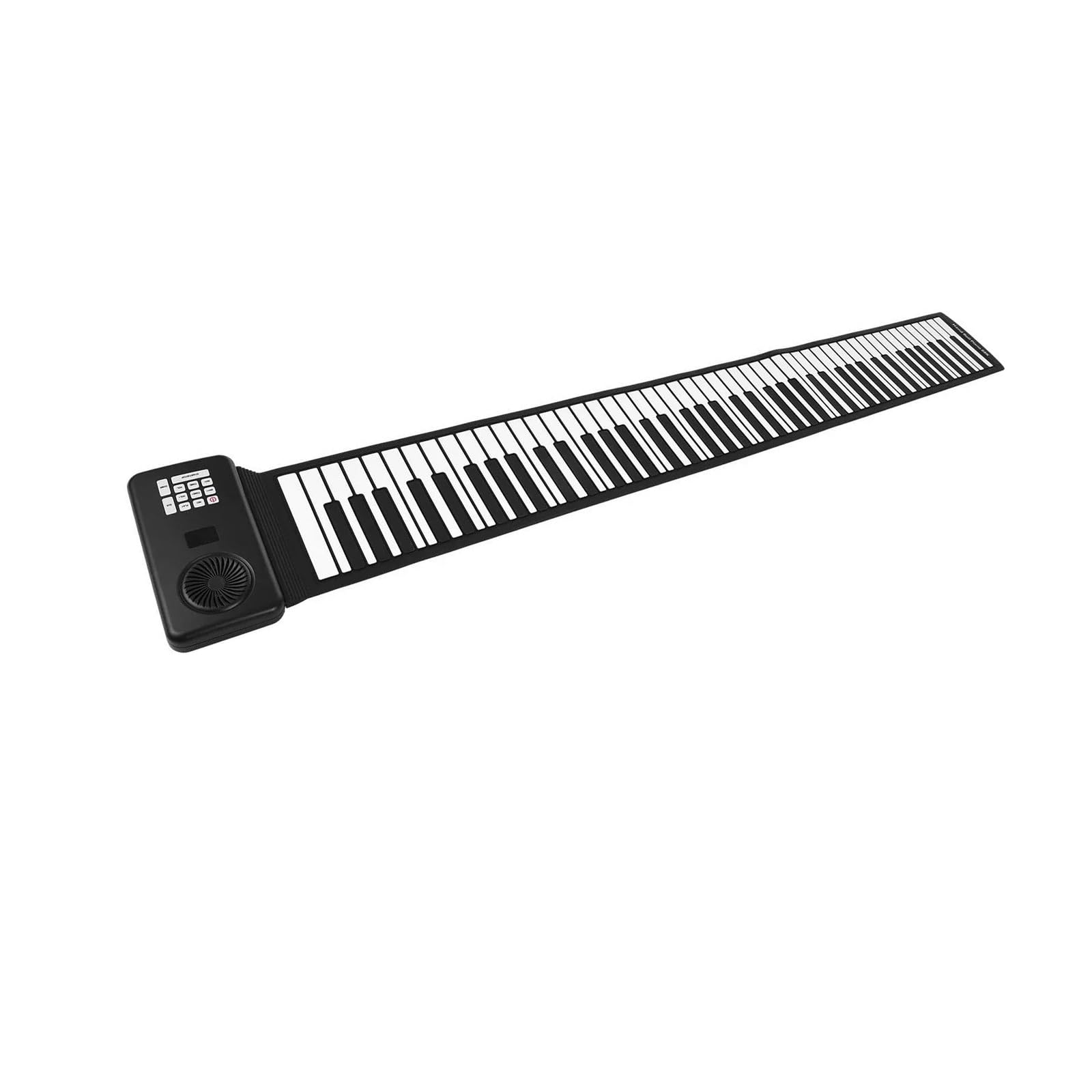 Pianino Elektroniczne Profesjonalne Przenośne Składane 88 Klawiszowe Pianino Elektroniczne Z Rolką Silikonową
