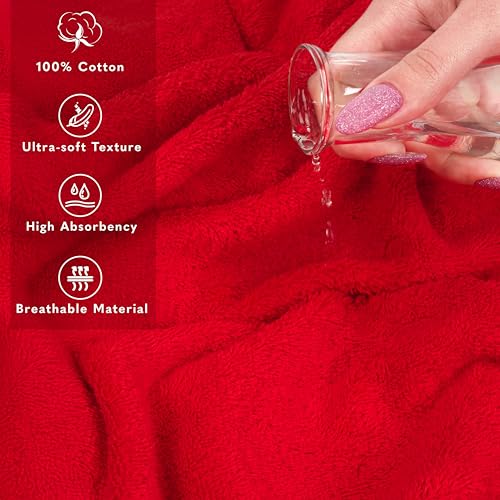Image of American Soft Linen 100% Cotton Luxury Turkish Towels, 2PC 35x70 Bath Sheet | Soft Absorbent Quick Dry OEKO Tex Standard 100 Certificated Durable Machine Washable Breathable Premium Hotel Quality