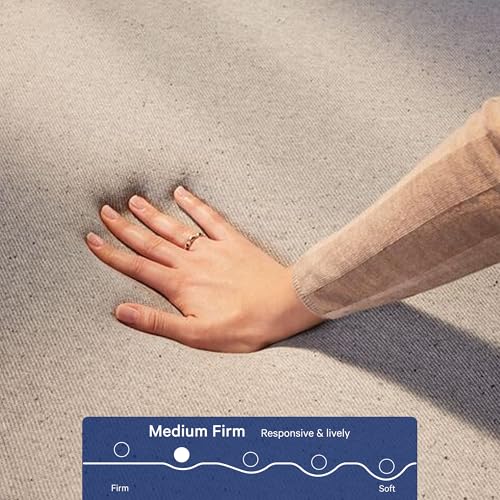 Image of Casper Sleep Element Hybrid Queen Mattress - Medium Firm Feel - Motion Isolation - Breathable, Cooling Memory Foam - 100-Night Trial - CertiPUR-US