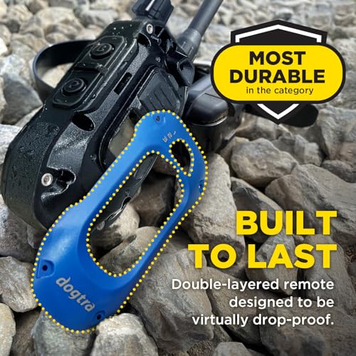 Image of Dogtra X-Shield for X-Series (Compatible with 280X & 1900X) - Durable Double Remote Casing - Blue