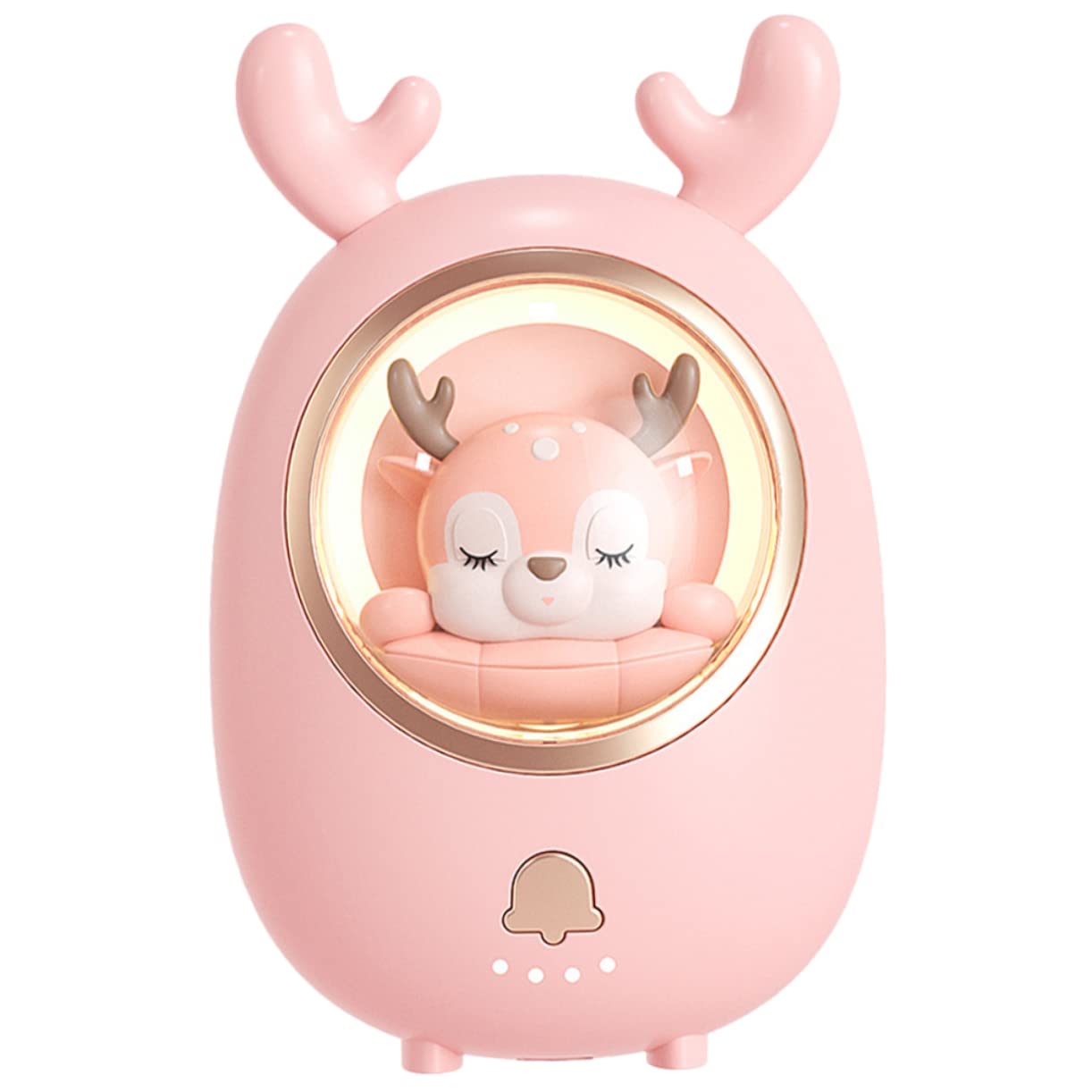 ABOOFAN Scaldamani Elettrico Ricaricabile USB Design Animale Cartone Animato Portatile Leggero Protezione Surriscaldamento Power Bank Caccia Campeggio Sci Donna Regalo