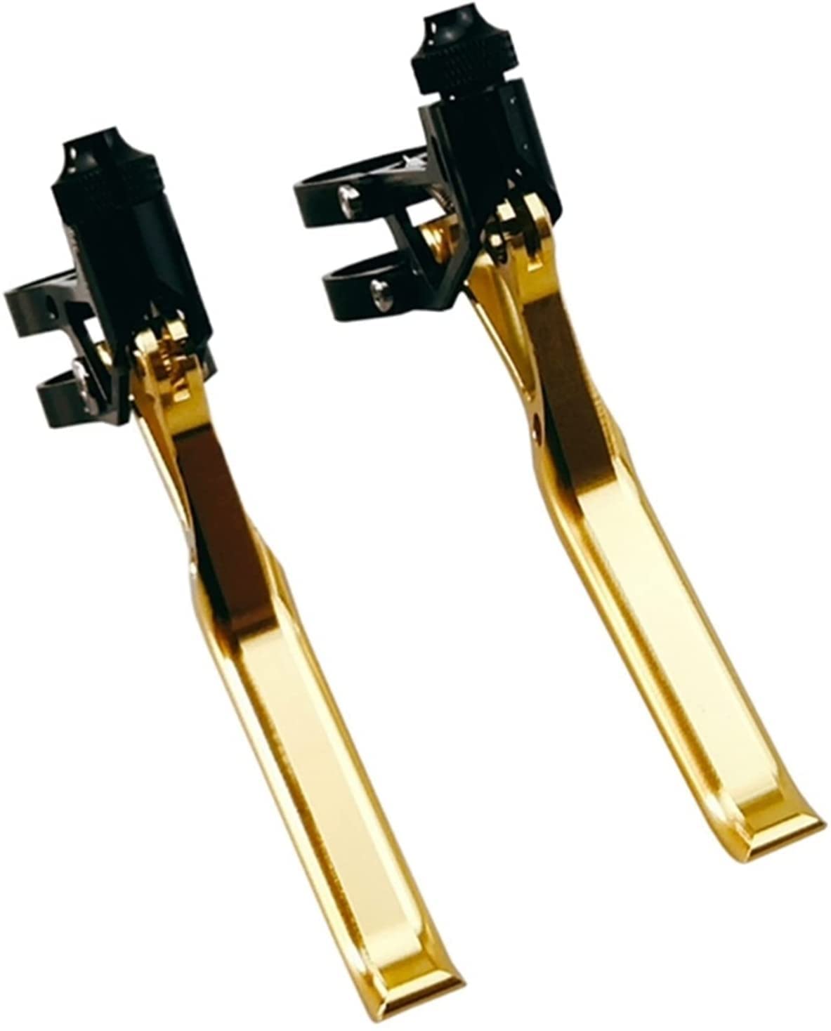 Leve freno per bici da strada pieghevoli in lega di alluminio leggera Leve freno per bici 1 paio Set di leve freno a mano per bicicletta MTB Set di leve freno a V per bicicletta Leve cambio (Color :