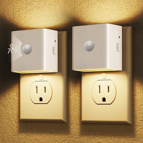 Image of DORESshop Motion Sensor Night Light,Plug in Night Light,Motion Night Light