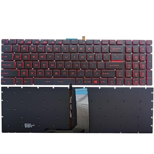 MSI GP63 8RE/8RF MS-16P3 MS-16P5 MS-16K4 MS-16K3 MS-17B1 MS-17B4 MS-17B3 MS-13F1pVA/č/p/XyCm[gp\RL[{[h(US Red backlit)