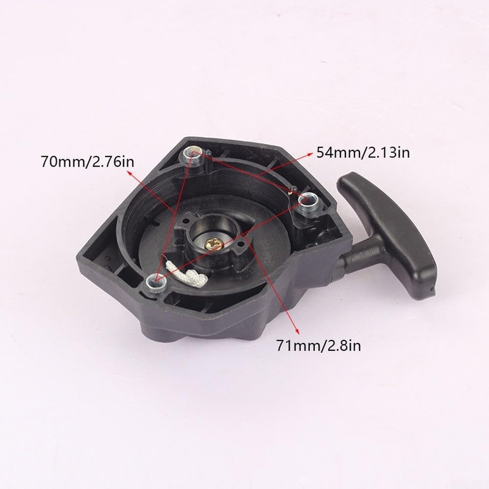 Conjunto Arranque Manual 2520 Piezas Motor ABS Negro