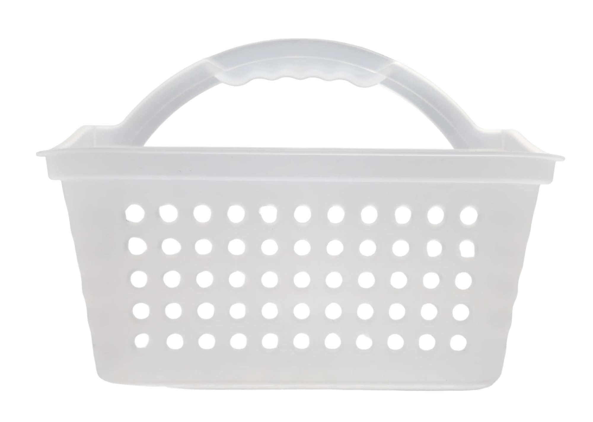 PNHGVDS Small Portable Shower Caddy Frost Plastic