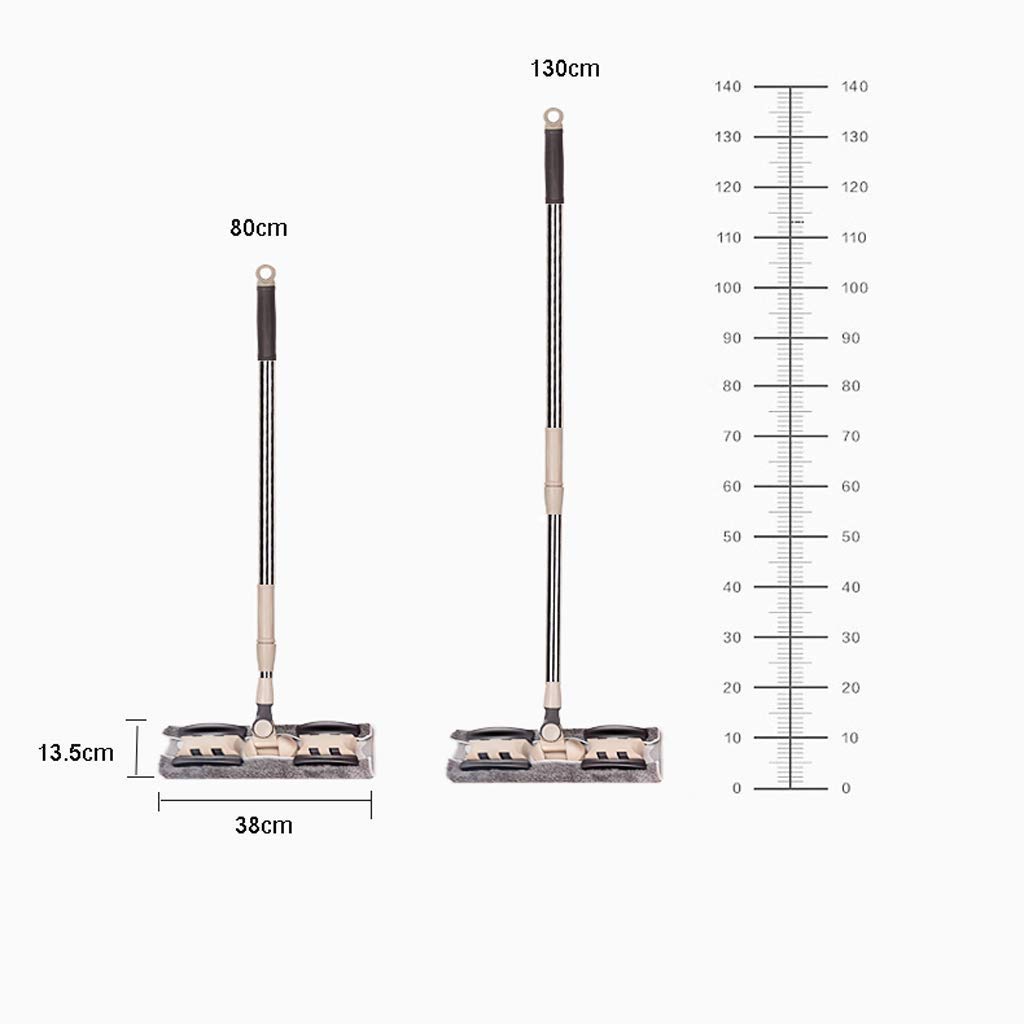 Kit mocio Spray per Pavimenti con Cuscinetti in Microfibra riutilizzabili con Manico Professionale per Cucina Domestica