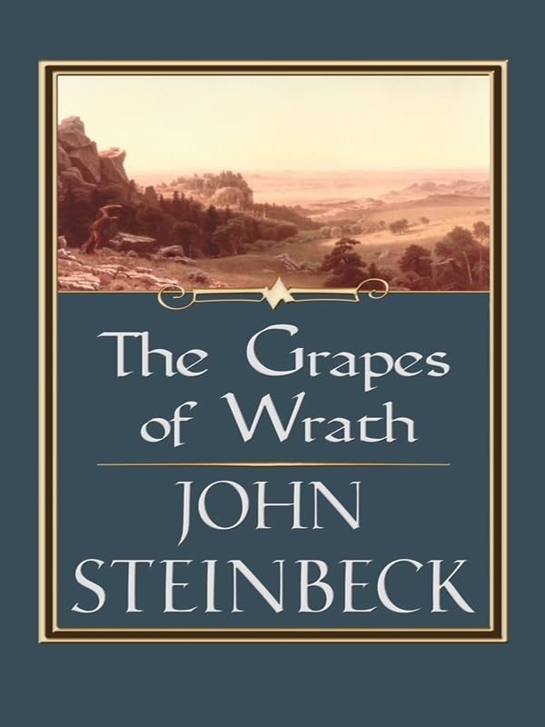 Amazon.com: The Grapes of Wrath (Thorndike Press Large Print