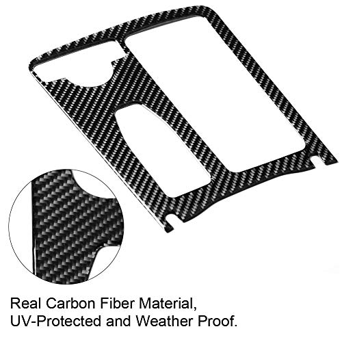 Cubierta decorativa para portavasos Mercedes W204 fibra carbono miniatura 4