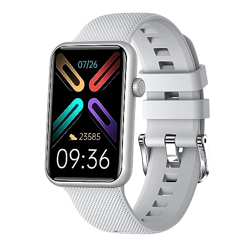 Image of GIZMORE Slate 1.57 inch AOD Display | AI | Sports Modes | SpO2, BT Calling Smartwatch (Gray)