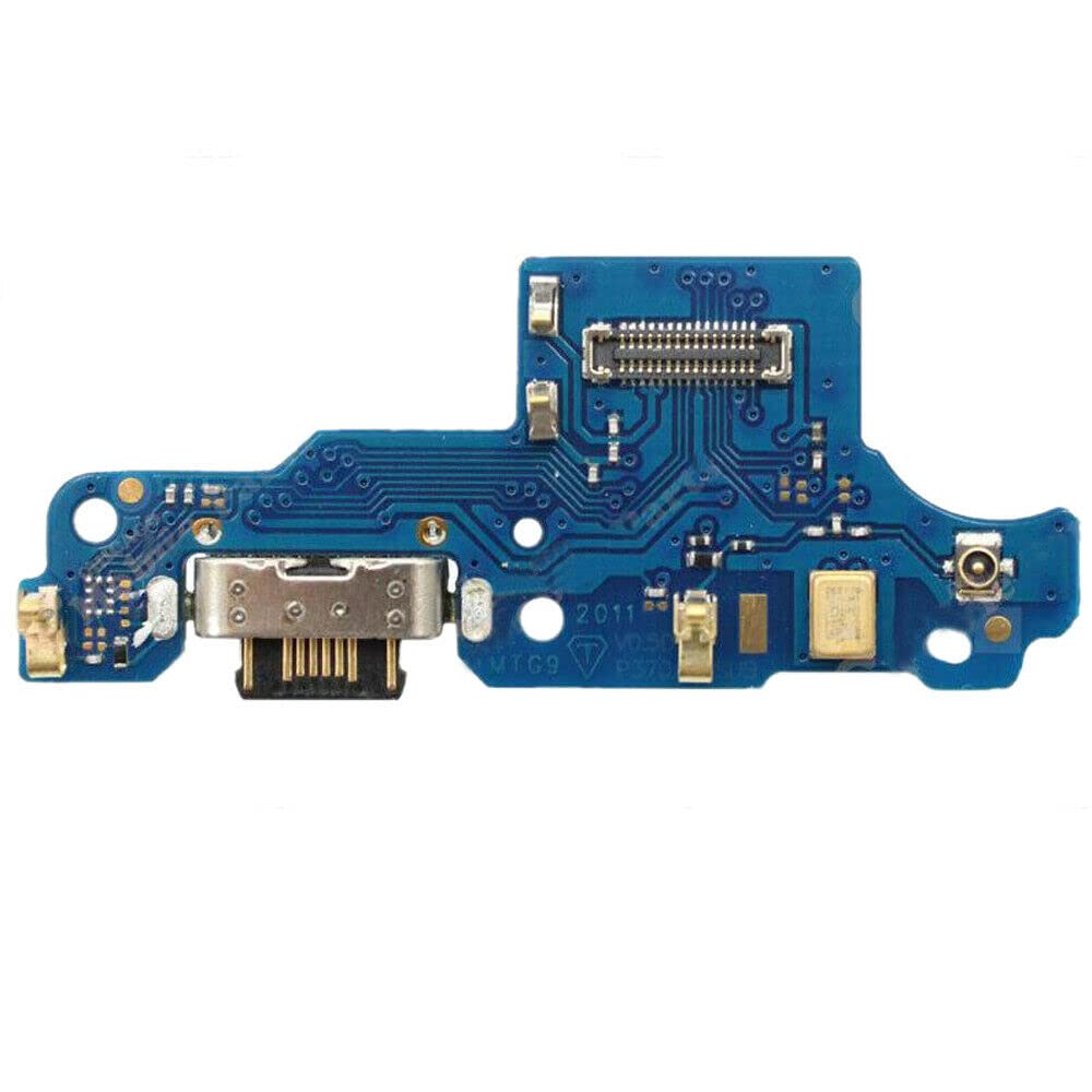Shinzo® Type-C USB Charging Port Board Mic Flex Cable Compatible with Motorola Moto G9 / G9 Play (XT2083, XT2083-1) - Fix Audio Issues, Easy Install, Fast Charging
