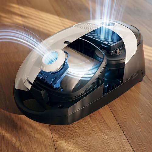 Image of Miele Classic C1 Cat & Dog Canister Vacuum Cleaner with SEB228 Electro Plus Floorhead + Parquet-3 Floorhead Bundle - Includes GN Bag Pack - 4 Genuine FilterBags + AirClean Filter and Pre-Motor Filter