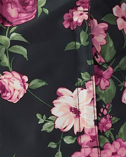The Children'S Place 3040406 Girls' Heavy 3 In 1 Winter Jacket, Wind Water-Resistant Shell, Fleece Inner, Kelly Floral_Black | Lotus Flower thumb #3