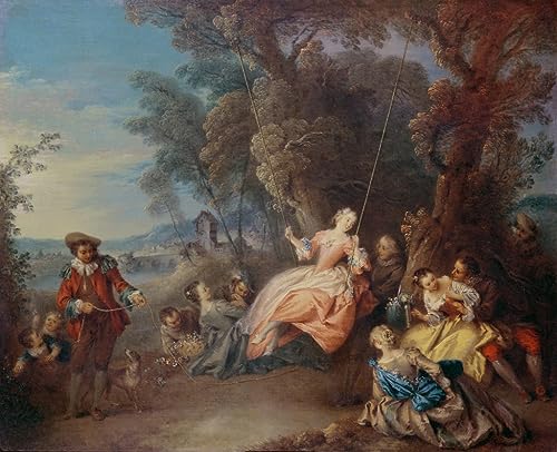 Tableau la balançoire affiche d'art poétique pour sublimer l'ambiance de votre maison