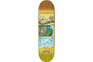 Provost Hesh Coast Creature Skateboard Deck, 8.47" x 31.98"