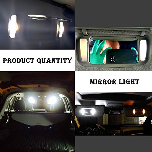Bombillas LED 9-30V 29mm 6614F para auto blanco xenón miniatura 3
