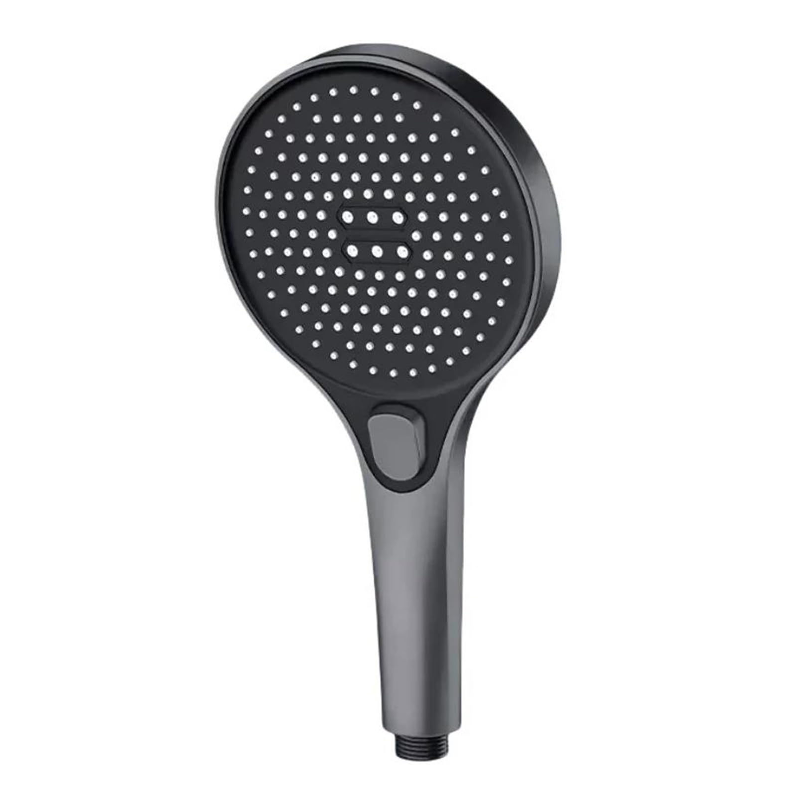 Ugello per rubinetto doccia a pioggia con soffione grande da 13 cm, 3 modalità, pressione regolabile, risparmio idrico(Grey)