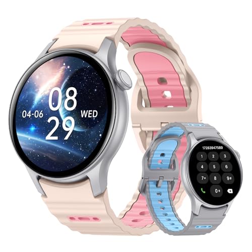 Recopilación de coppel smartwatch disponible en línea para comprar. 41 FreshFun Smartwatch, Pantalla AMOLED de 1.43' Reloj Inteligente con Llamada Bluetooth, 100+ Modos Deportivos, Monitoreo de Frecuencia Cardíaca, Oxígeno y Presión, 2 Correas de...