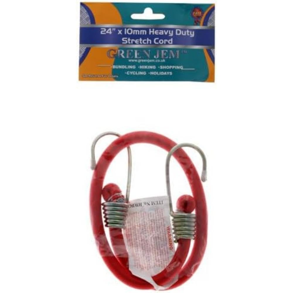 Green Jem 24 Inch Heavy Duty Stretch Bungee Cord