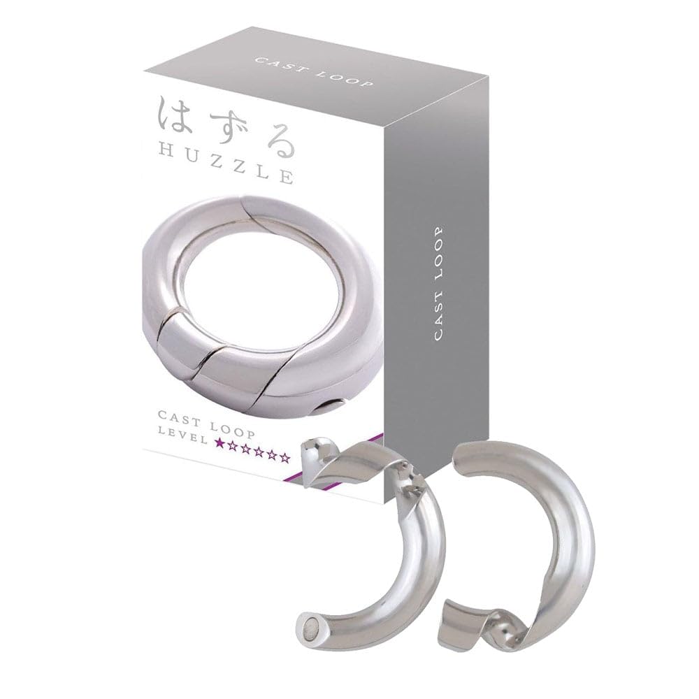 Loop Original Hanayama Metal Cast Puzzle