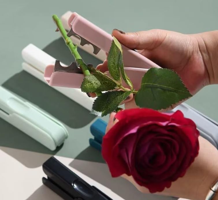 Set quita espinas para tallos de rosa para jardinería miniatura 3