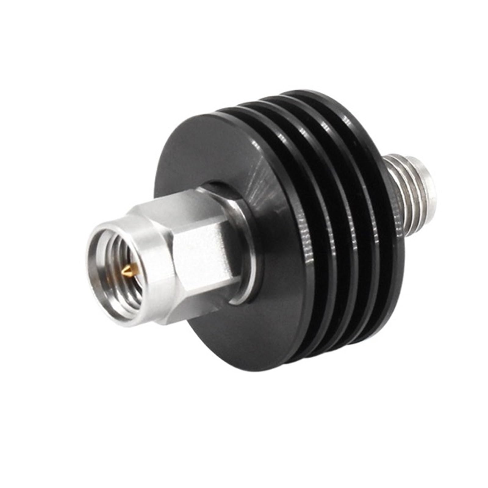 réglable Atténuateur coaxial 5W 8G tête en acier inoxydable 1-30dB SMA mâle à femelle(XQY-SMAJKP-08-5W-6dB)