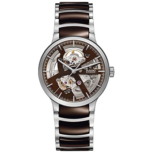 Preisvergleich Produktbild Rado Centrix Open Heart Herren-Armbanduhr 38mm Automatik R30179302