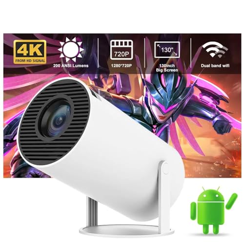 Vidéoprojecteur de chambre HY300 Android 11 pour transformer votre plafond en cinéma