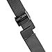 Braun Mens Slim 3-Hand Analogue Quartz Watch, Black Dial and Black Milanese Mesh Strap, 38mm Black Stainless Steel Case, Model BN0211BKMHG.