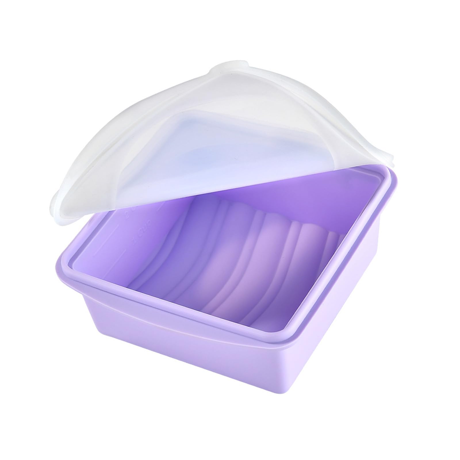 PANGBOER Silicose Storage Case Secure Fastening Keeps Hygienic Effortless Cleaning Stackable for Household Lunch Dishwasher Safe Silicone Box