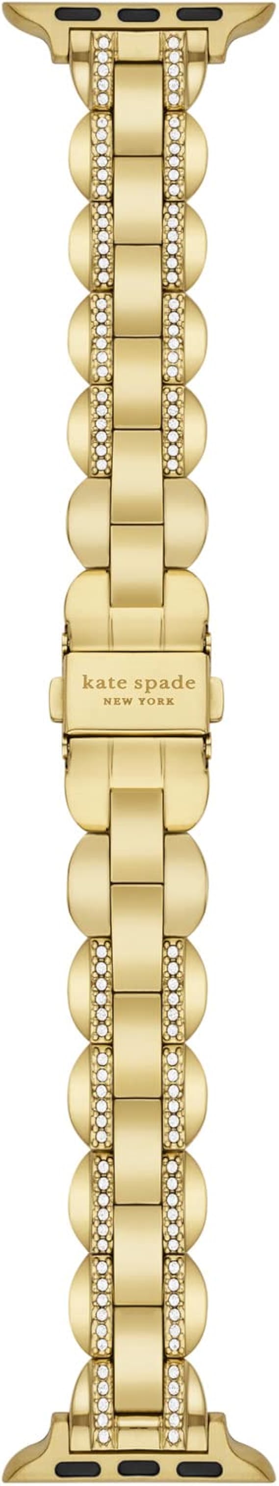 Kate Spade New York Interchangeable Stainless Steel Band Compatible with Your 38/40MM Apple Watch- Straps for use with Apple Watch Series 1,2,3,4,5,6