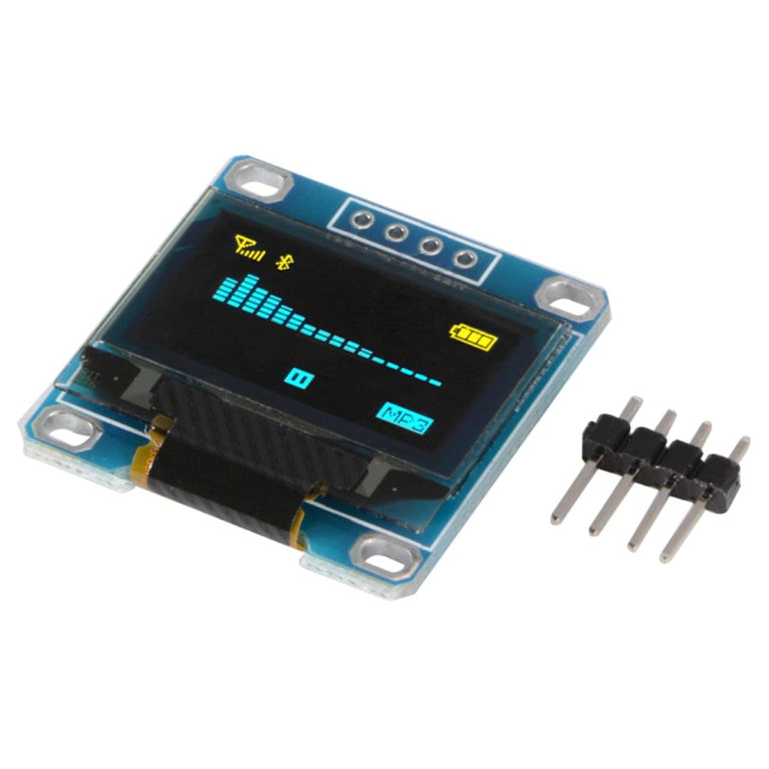 0.96 Inch OLED Module 128x64 SSD1306 Driver IIC I2C Serial Self-Luminous Display Board Compatible with Arduino Raspberry PI (Pack of 1) (B097YKLCZB) Amazon Price History, Amazon Price Tracker