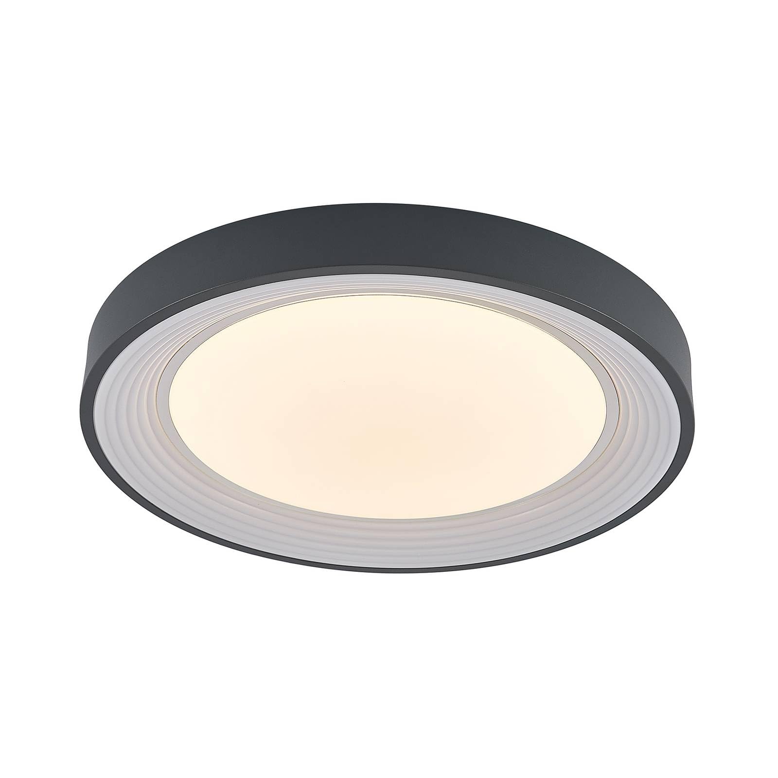 Lindby Led Ceiling Light Lindum, Rgb, Cct, Remote Control, Dimmable